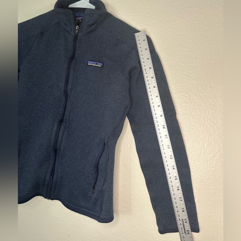 Patagonia Better Sweater Full Zip Navy Blue - Picture 8 of 9